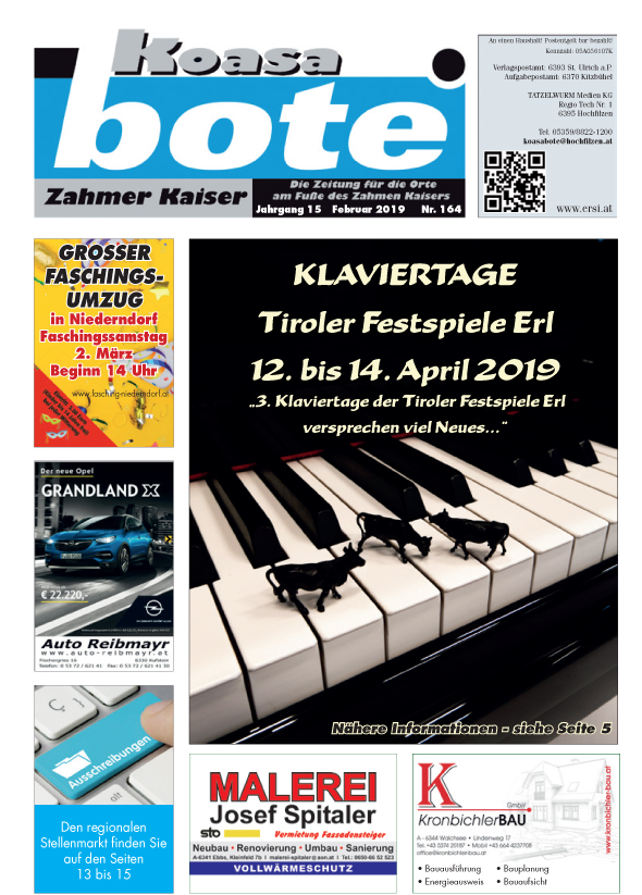 Koasabote Zahmer Kaiser Februar 2019