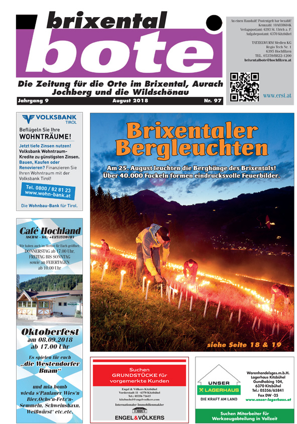 Brixentalbote August 2018