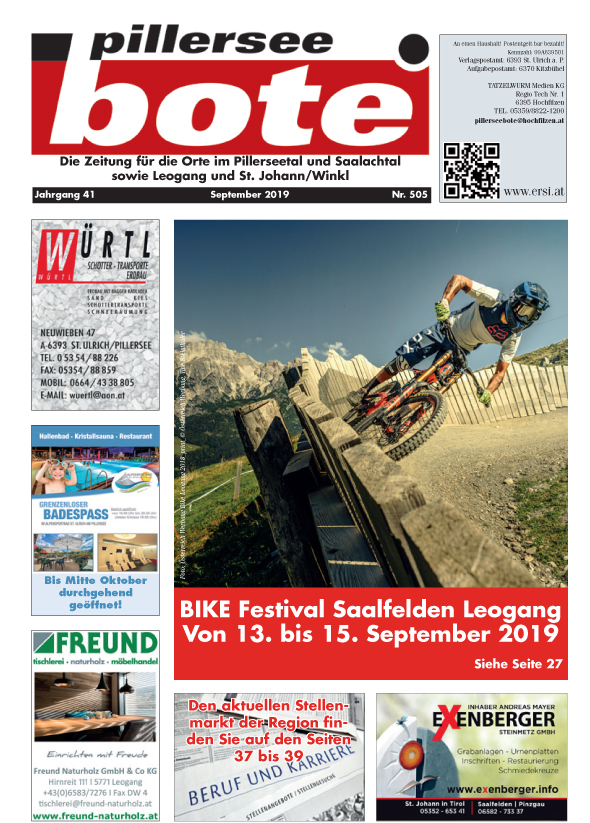 Pillerseebote September 2019