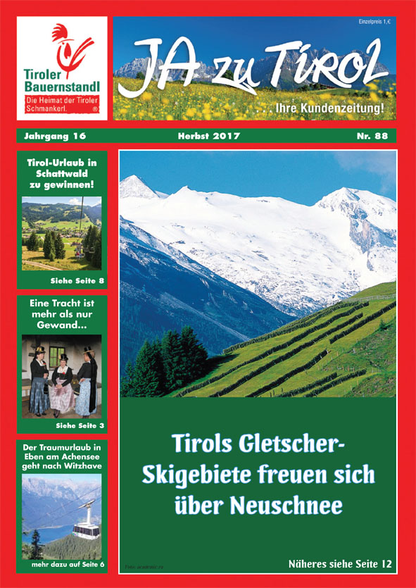Ja zu Tirol Herbst 2017