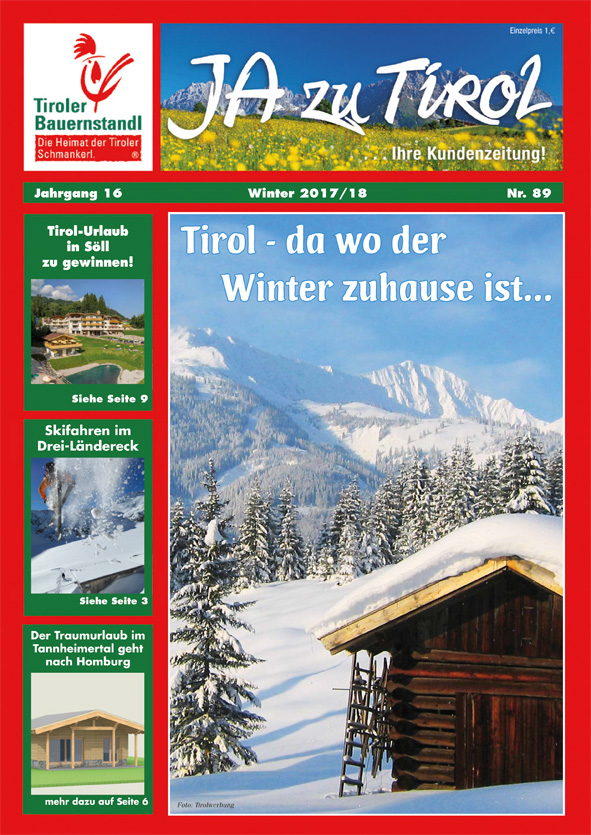 Ja zu Tirol Winter 17/18