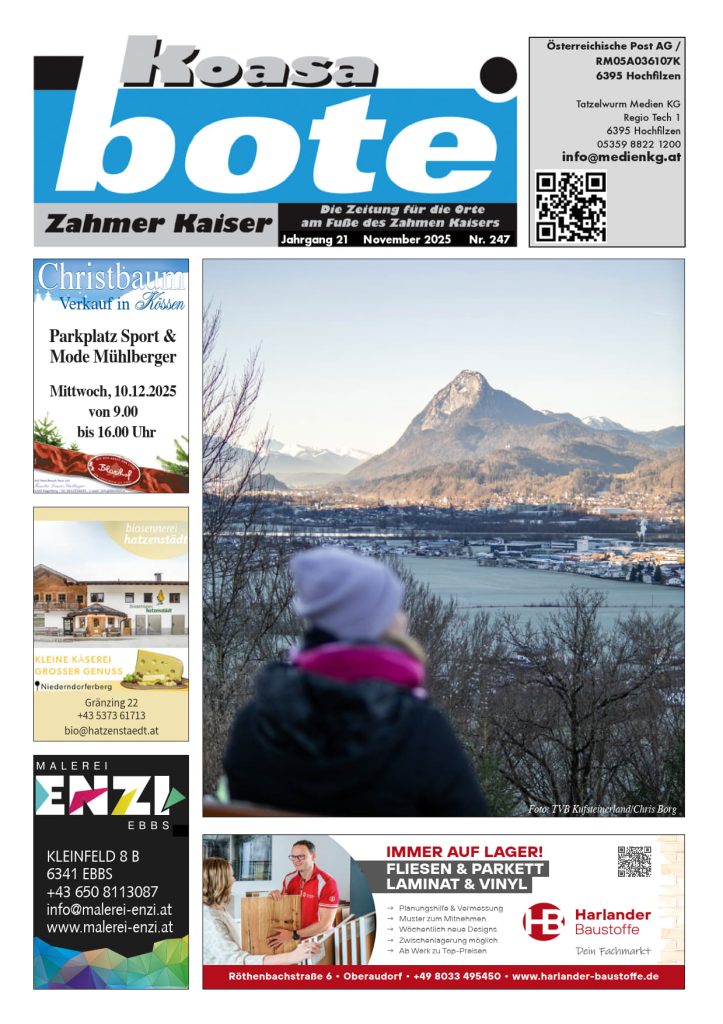 Koasabote Zahmer Kaiser November 2025