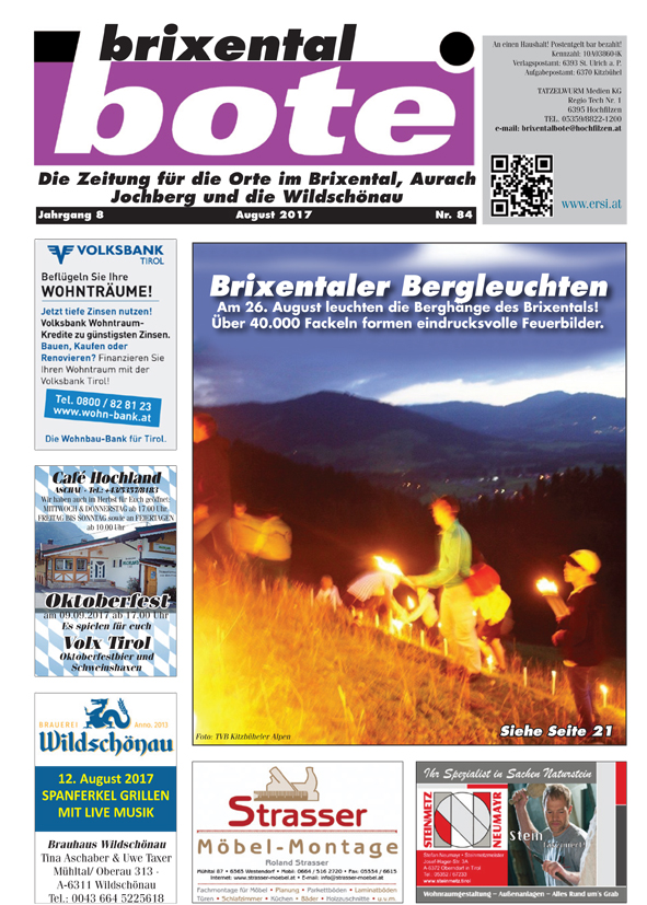 Brixentalbote August 2017