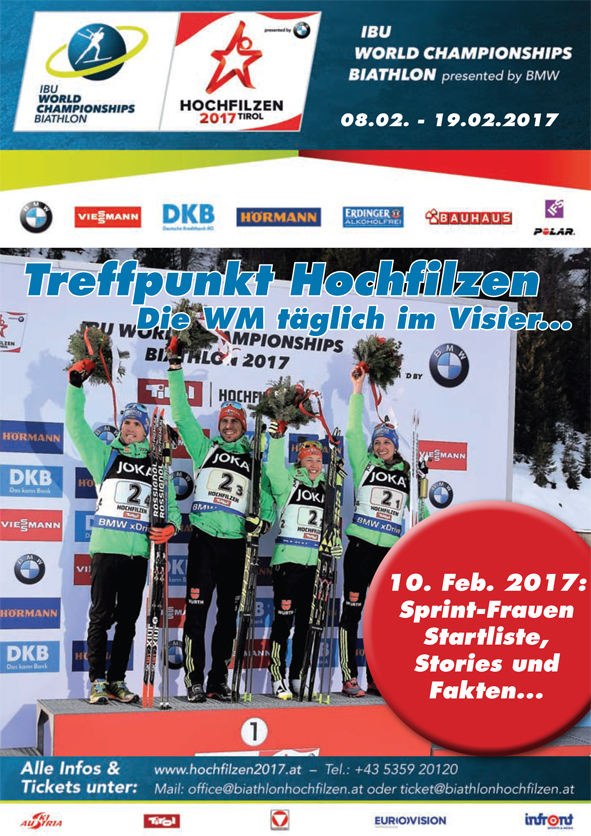 Biathlon Hochfilzen 2. Tag