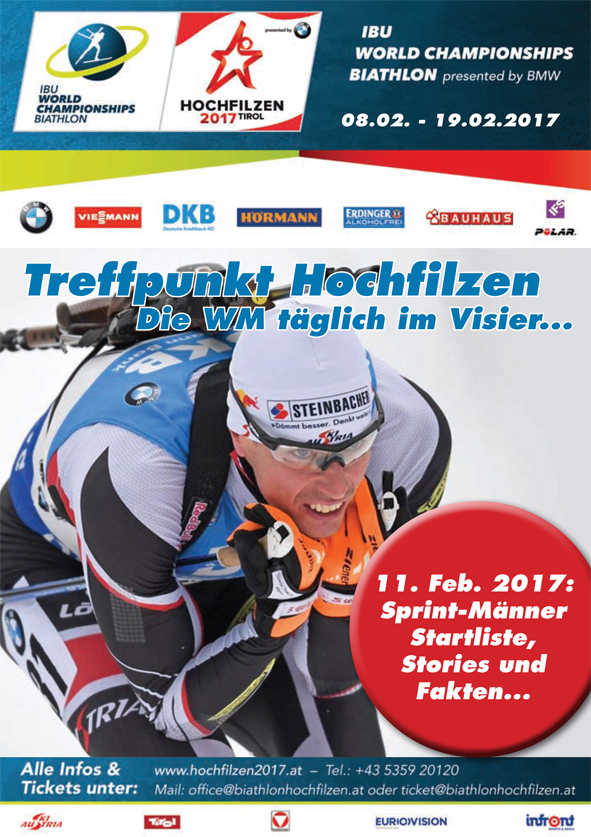 Biathlon Hochfilzen 3. Tag