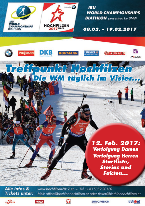 Biathlon Hochfilzen 4. Tag
