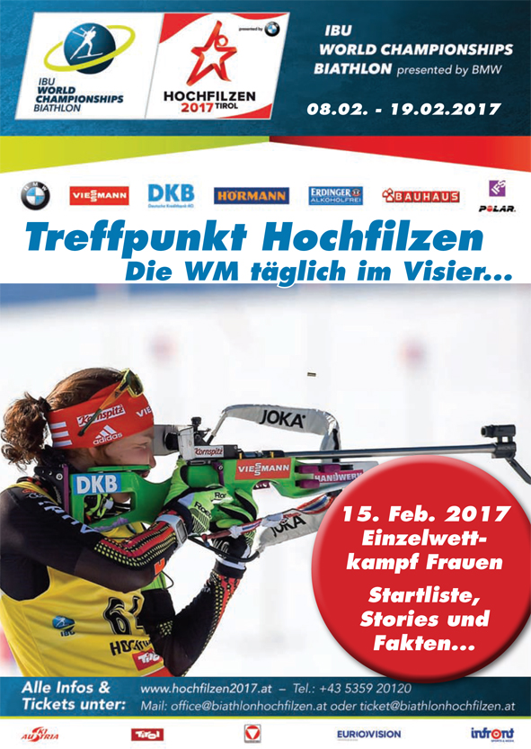 Biathlon Hochfilzen 5. Tag