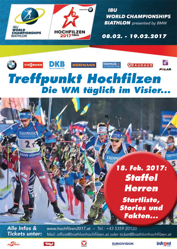 Biathlon Hochfilzen 8. Tag