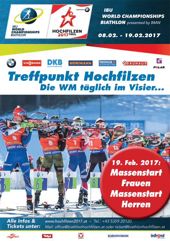 Biathlon Hochfilzen 9. Tag