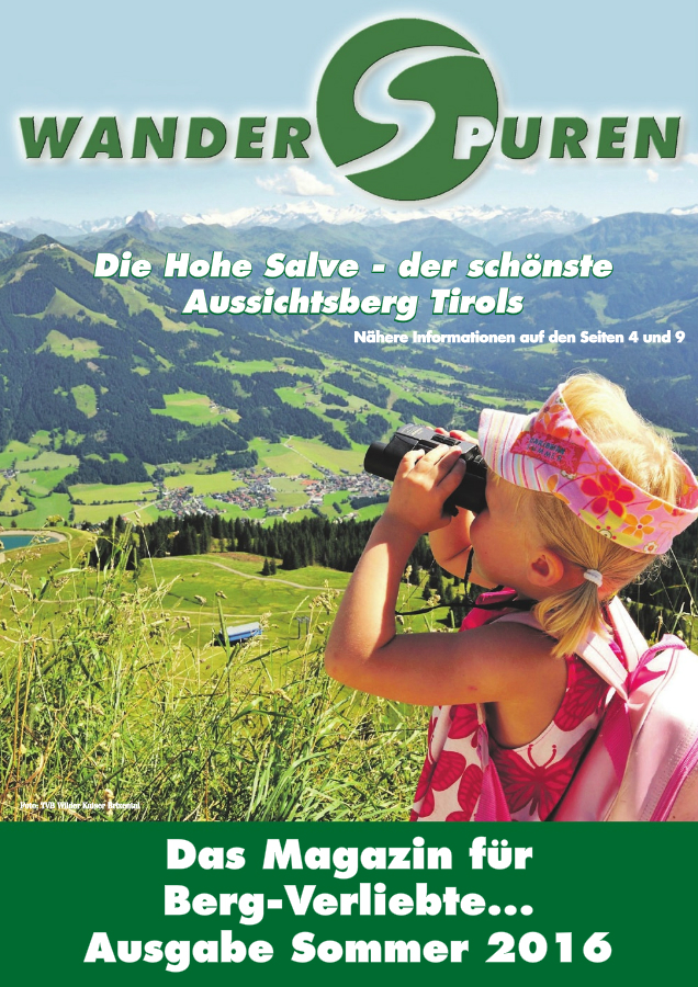 Wanderspuren Sommer 2016